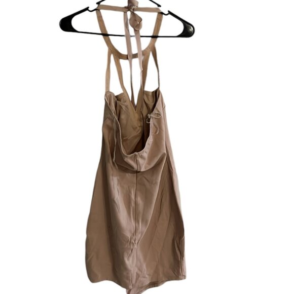 CHARLOTTE  RUSSE WOMEN DRESS SIZE M COLOR PINK WITH SILVER DESIGN USED LIKE NEW - Picture 5 of 5